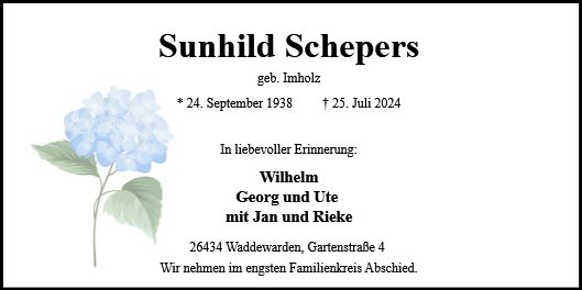 Sunhild Schepers