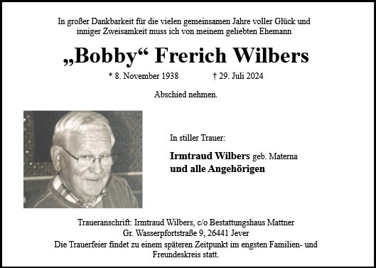 Frerich Wilbers