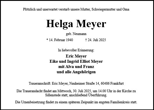 Helga Meyer