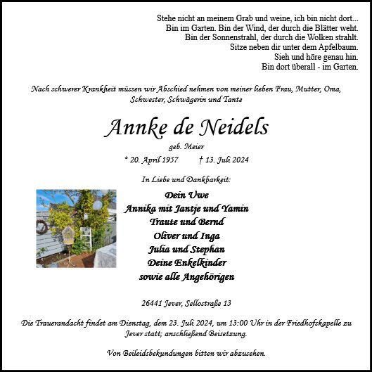 Annke de Neidels