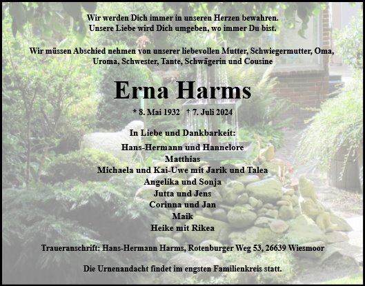 Erna Harms