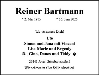 Reiner Bartmann