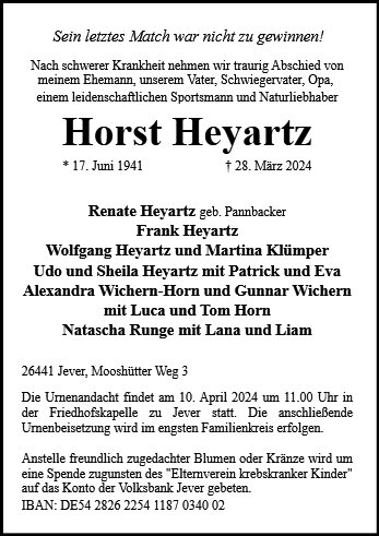 Horst Heyartz