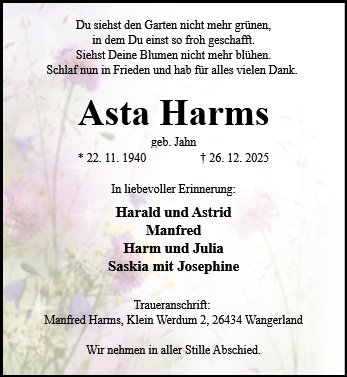 Asta Harms