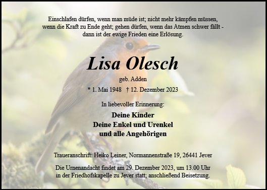 Lisa Olesch