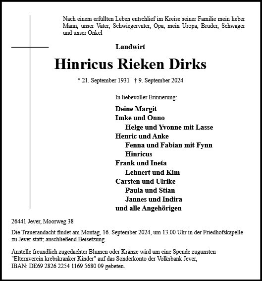 Hinricus Dirks