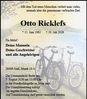 Otto Ricklefs