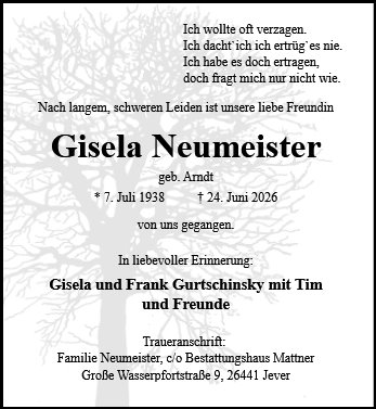 Gisela Neumeister