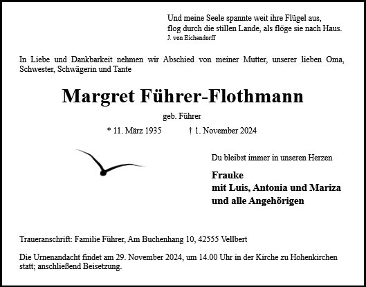 Margret Führer-Flothmann