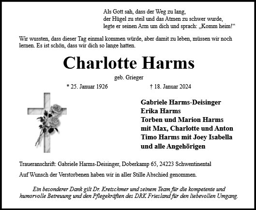 Charlotte Harms