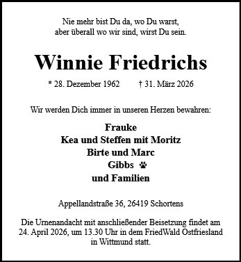 Winfried Friedrichs
