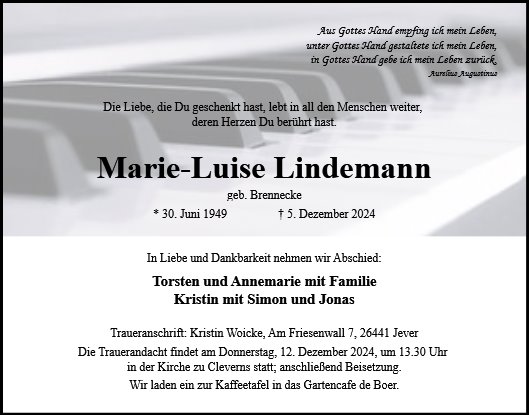 Marie-Luise Lindemann