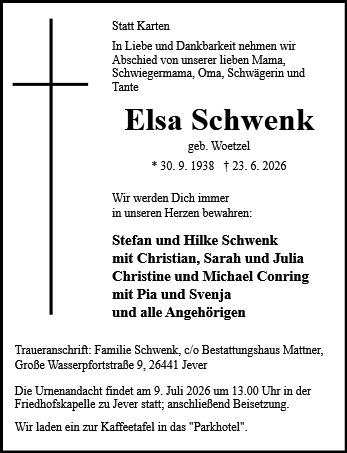 Elsa Schwenk
