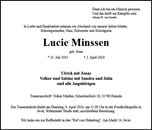 Lucie Minssen
