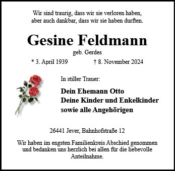 Gesine Feldmann