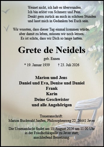 Grete de Neidels