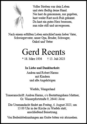 Gerd Reents