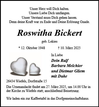 Roswita Bickert