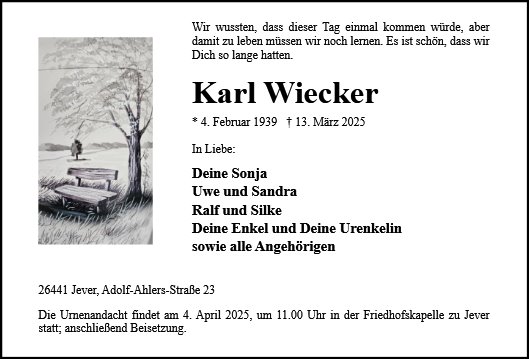 Karl Wiecker