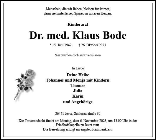 Klaus Bode