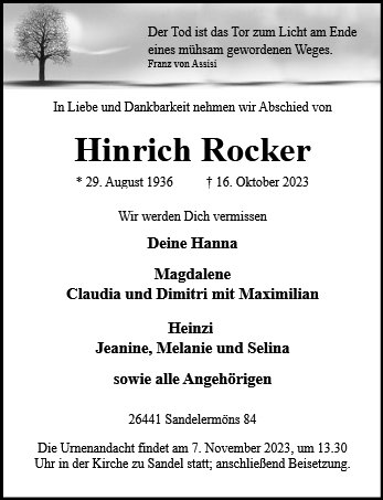 Hinrich Rocker