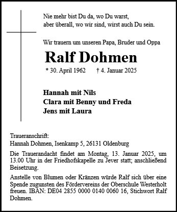 Ralf Dohmen