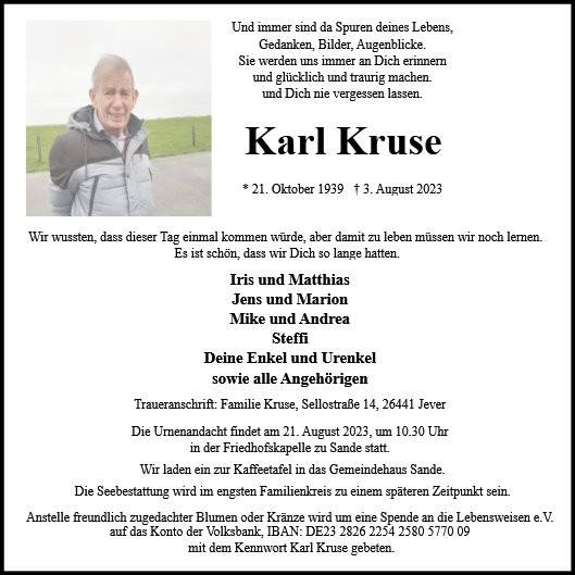Karl Kruse