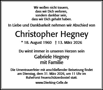 Christopher Hegney