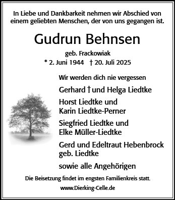 Gudrun Behnsen