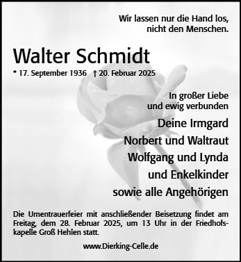 Walter Schmidt