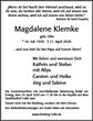 Anzeige