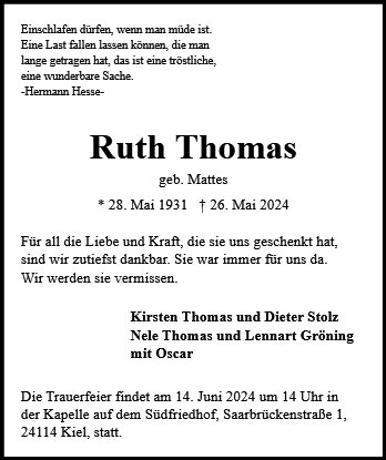 Ruth Thomas