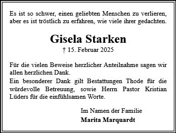 Gisela Starken