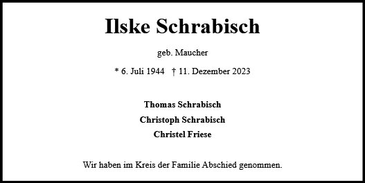 Ilske Schrabisch