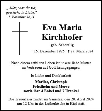 Eva Maria Kirchhofer