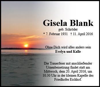 Gisela Blank