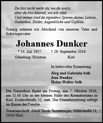 Johannes Dunker