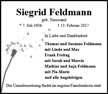 Siegrid Feldmann