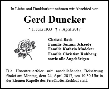 Gerd Duncker