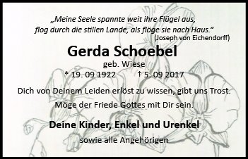 Gerda Schoebel