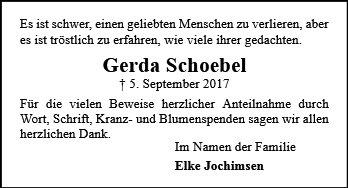 Gerda Schoebel