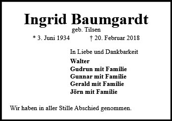 Ingrid Baumgardt