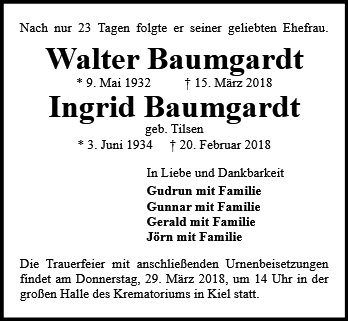 Walter Baumgardt
