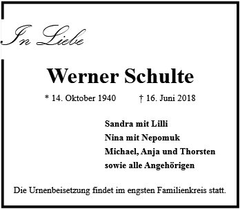 Werner Schulte