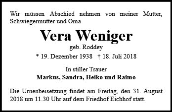 Vera Weniger