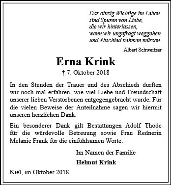 Erna Krink