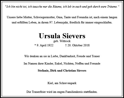 Ursula Sievers