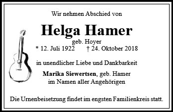 Helga Hamer