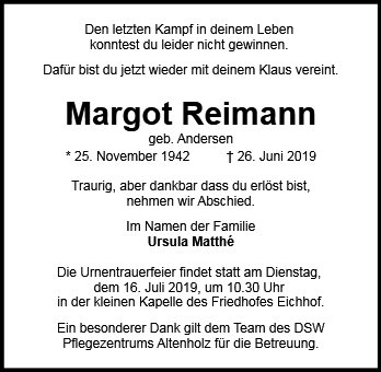 Margot Reimann