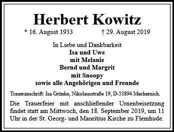 Herbert Kowitz